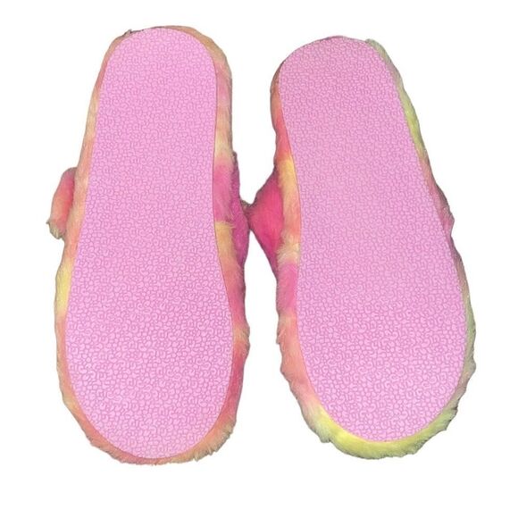 Children’s Place X Sugar & Jade Allover Tie Dye Double Buckle Slippers - Picture 6 of 7